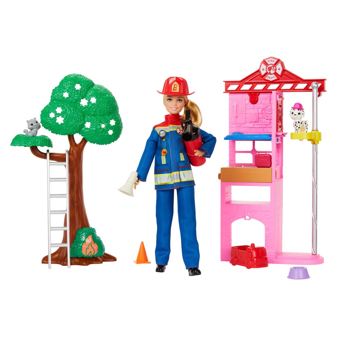 BARBIE - Set De Juego Barbie Bombero