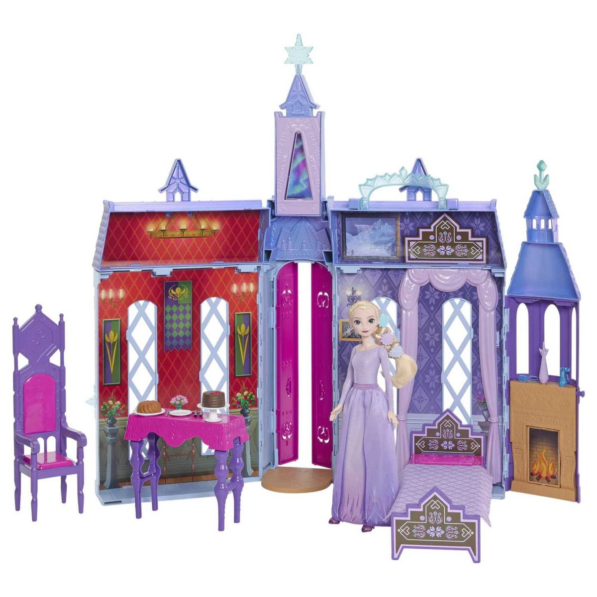 DISNEY - Playset Disney Frozen Castillo Arendelle con Elsa