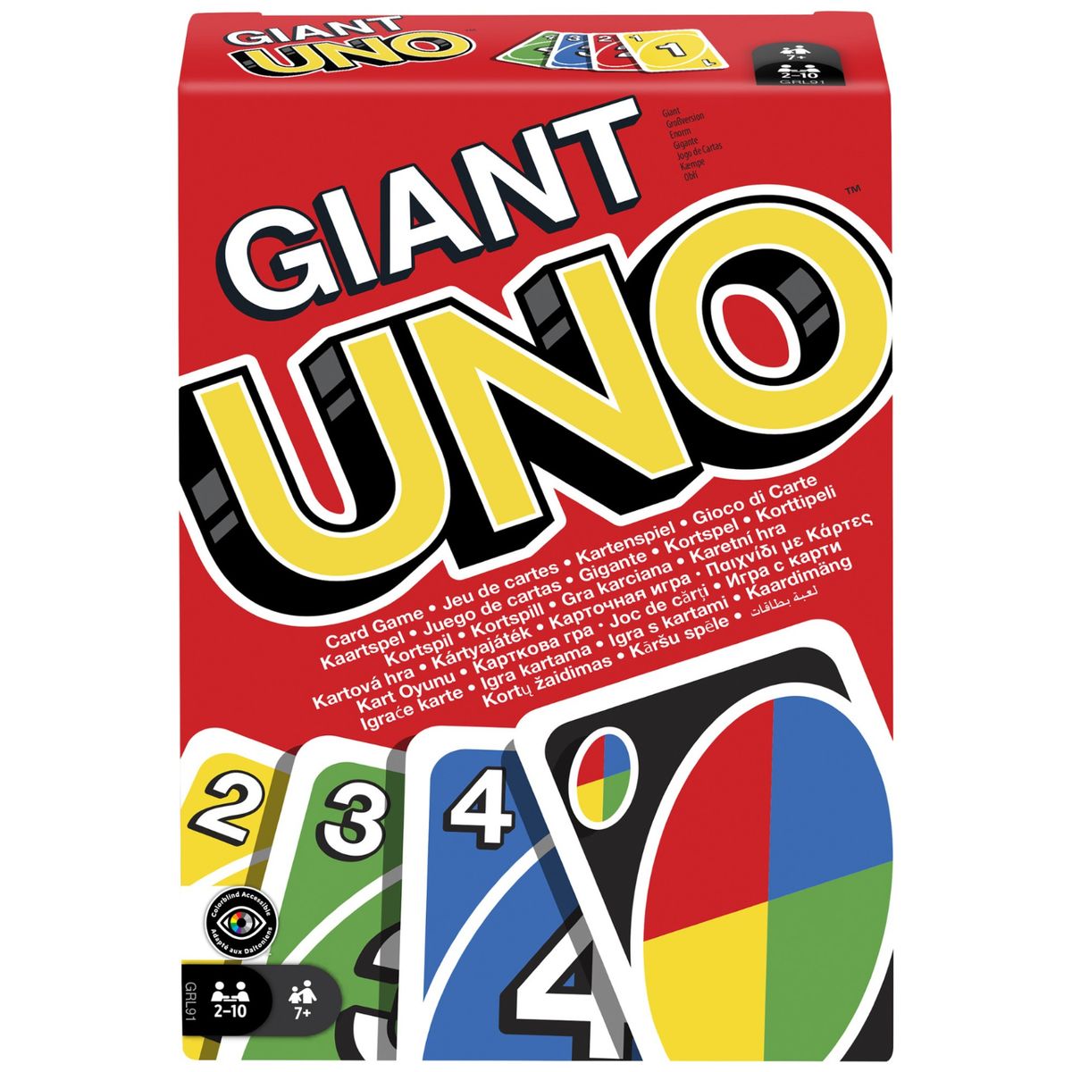 UNO - Juego De Mesa Uno Gigante 112 Cartas