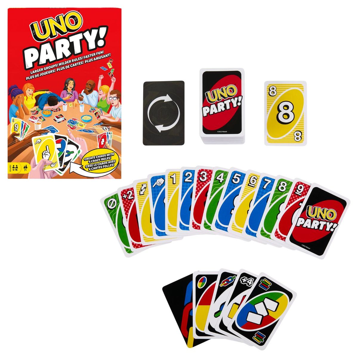 UNO - Juego de Cartas Party Uno