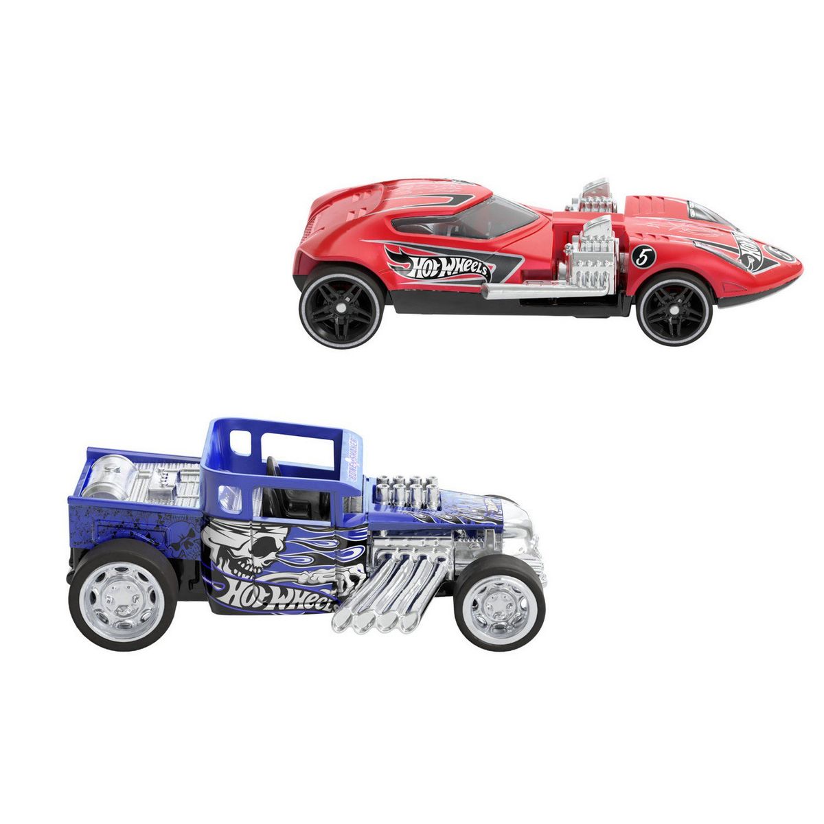 HOT WHEELS - Juguete Vehículo 2 Pack Friccion Hot Wheels