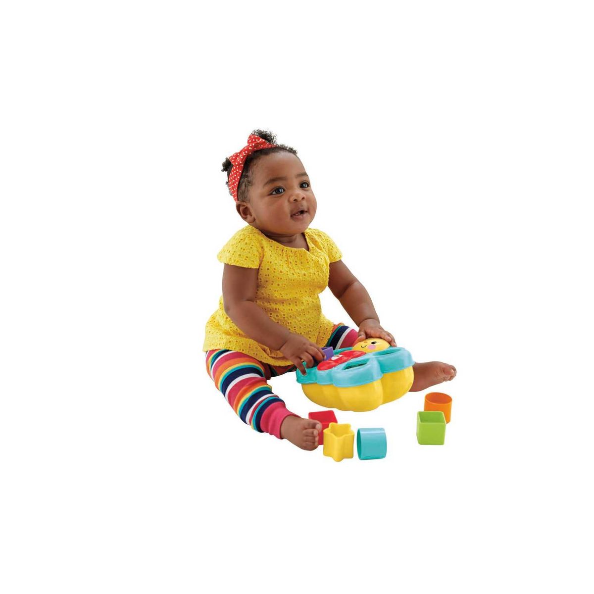 FISHER PRICE - Juguete Bebé Mariposa Bloques Fisher Price