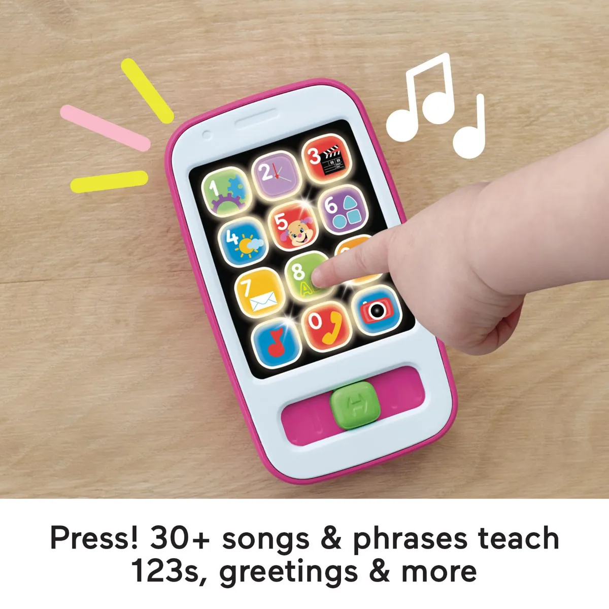 FISHER PRICE - Juguete Smartphone de Aprendizaje Rosa Fisher-price 