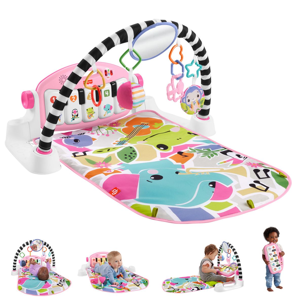 FISHER PRICE - Juguete Gimnasio Musical Piano Pataditas Fisher Price