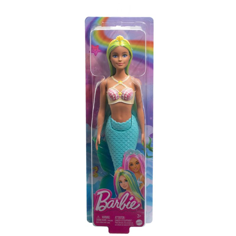 Muñeca Barbie Fantasía Sirenas Con Cabello De Colores BARBIE
