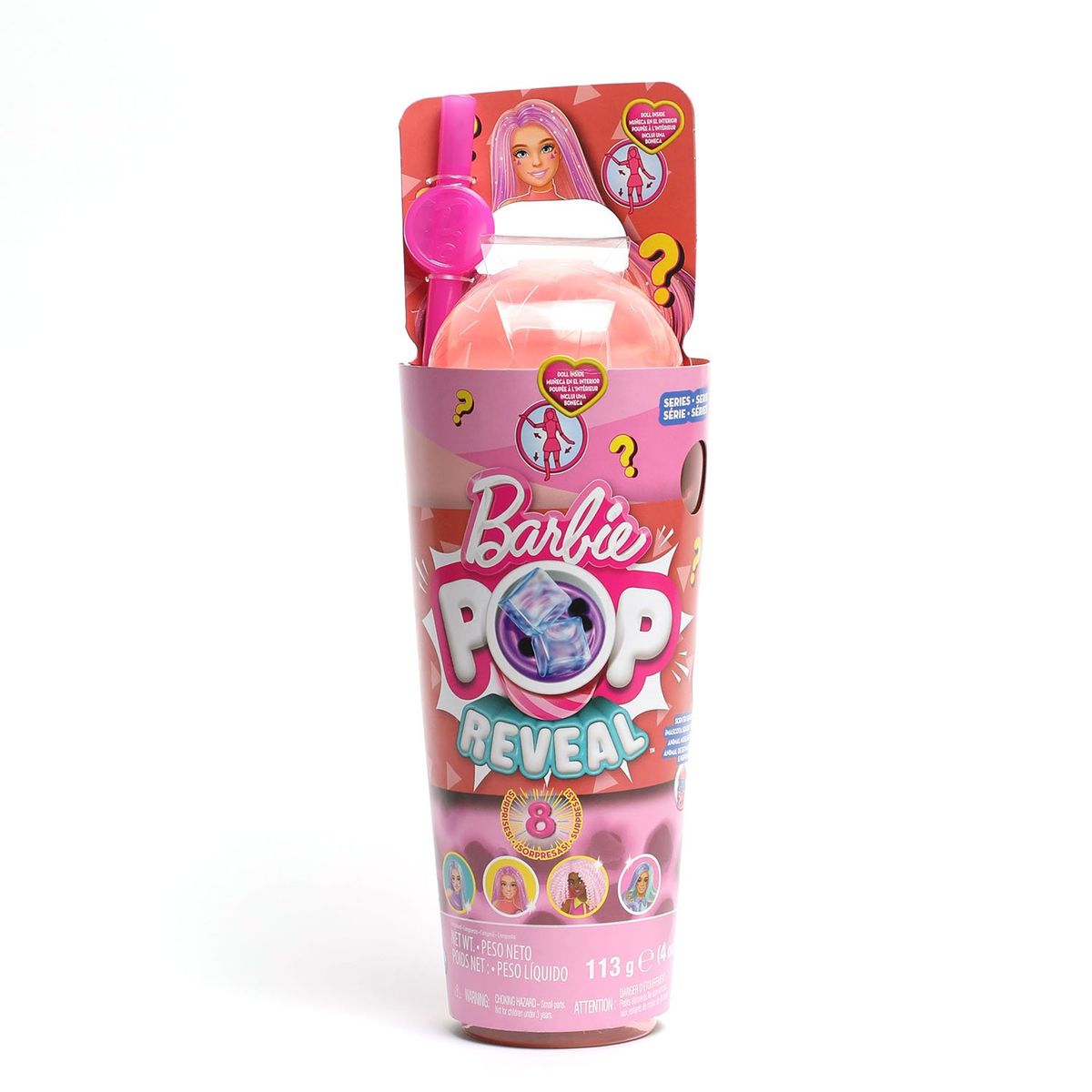 BARBIE - Muñeca Barbie Pop Reveal Boba Tea Sorpresa