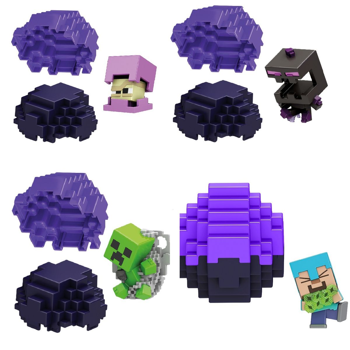 MINECRAFT - Figura de Acción Mini Huevo Minecraft Minecraft