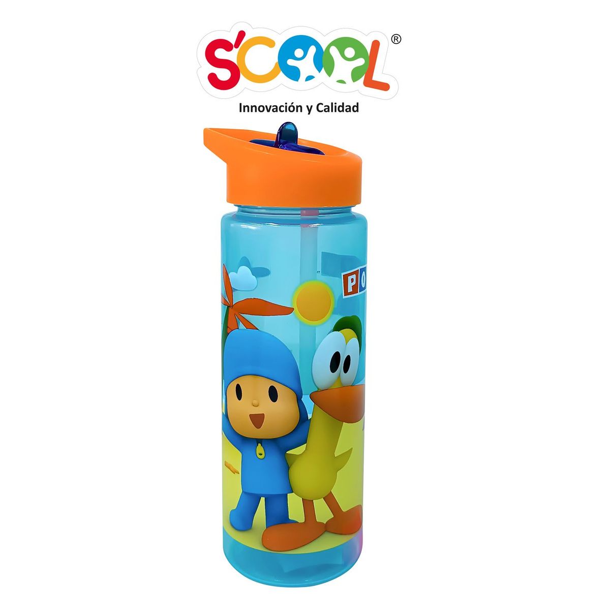 SCOOL - Tomatodo Con Caña 590 Ml Pocoyo H