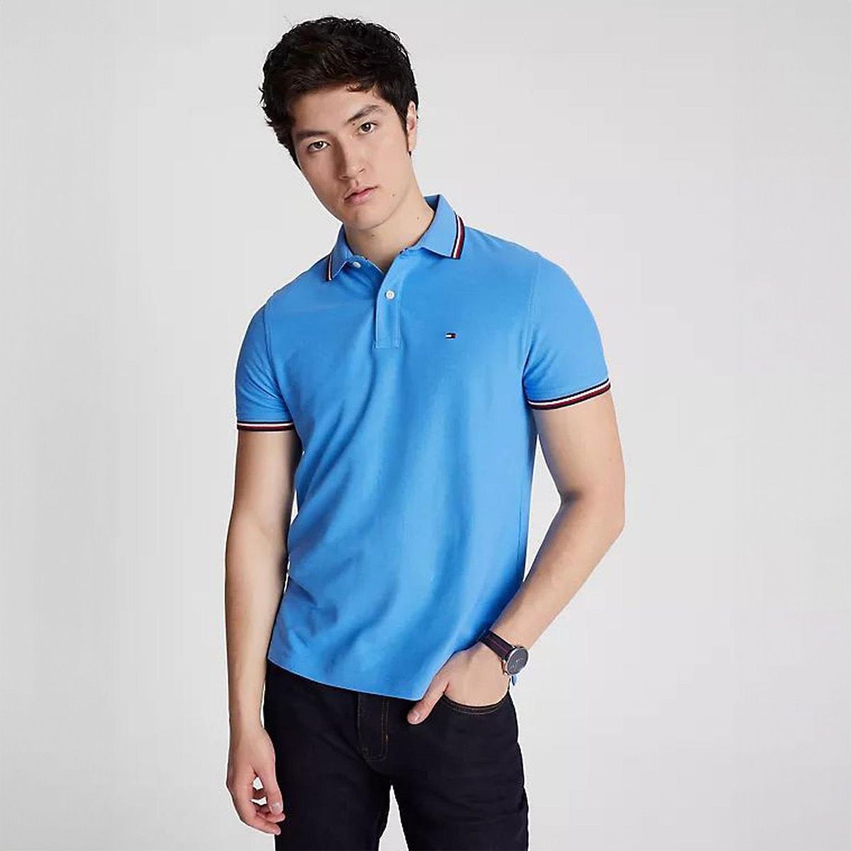 TOMMY HILFIGER - Polo Algodón Hombre Tommy Hilfiger