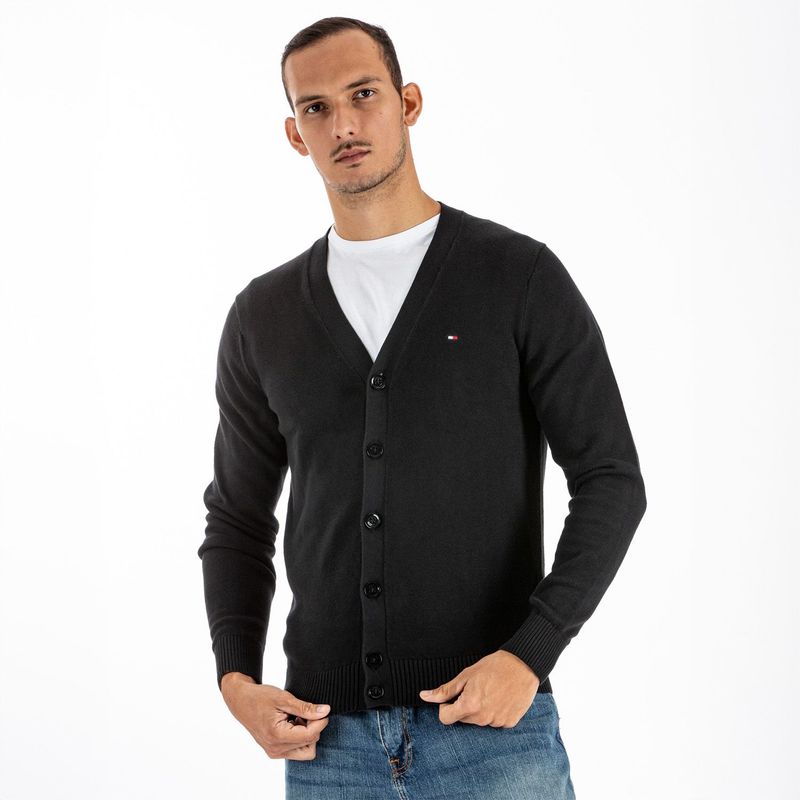 TOMMY HILFIGER - Cardigan Lino Hombre Tommy Hilfiger