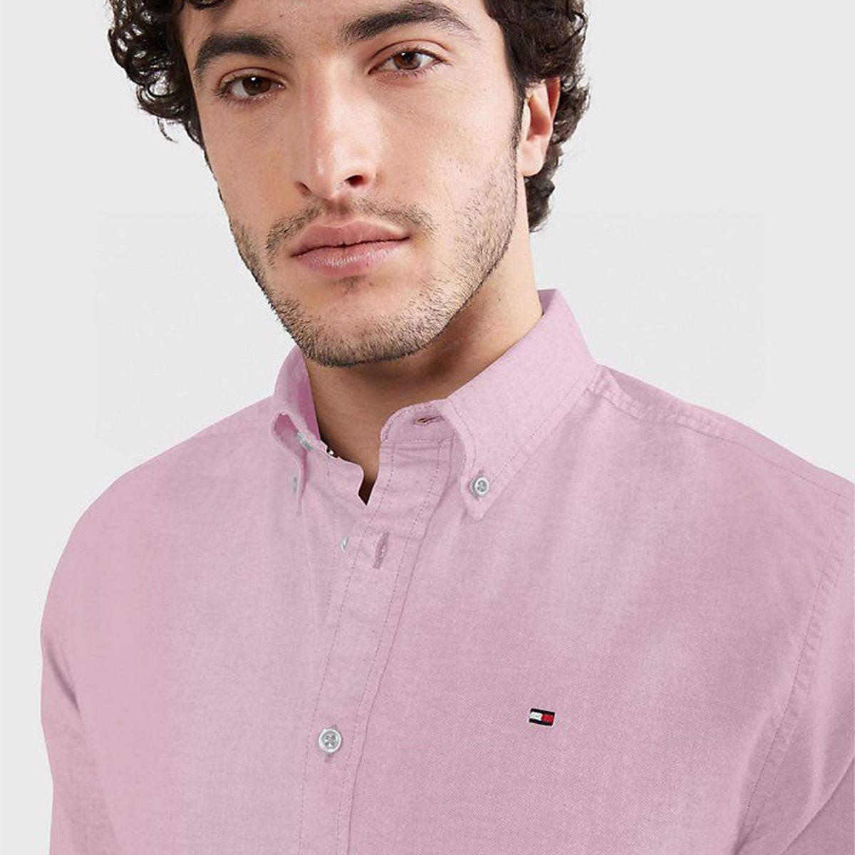 TOMMY HILFIGER - Camisa Casual Algodón Hombre Tommy Hilfiger