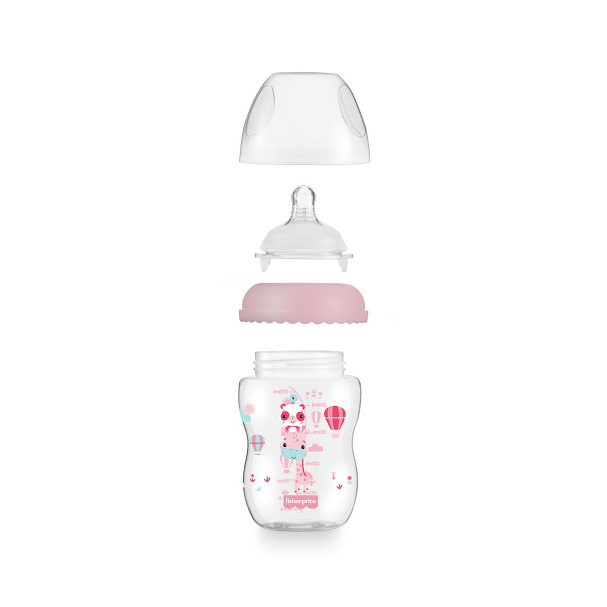 FISHER PRICE - Biberón First Moments 2M+ 270 Ml - 9 Oz