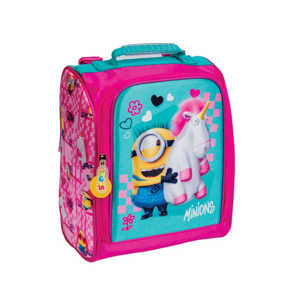 SCOOL - Lonchera Bolso 3d Minions M  Scool