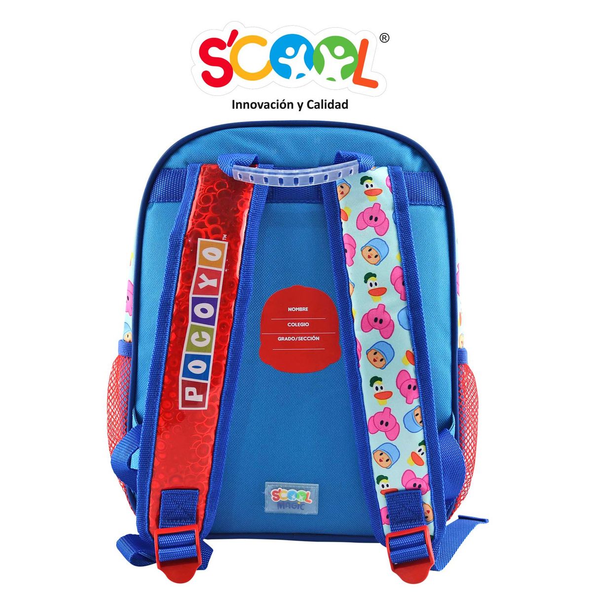 SCOOL - Mochila Infantil Con Luces Y Sonido Magic Pocoyo Scool
