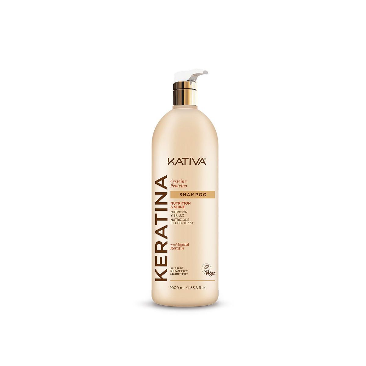 KATIVA - Shampoo Para Cabello Dañado 1000ml Kativa