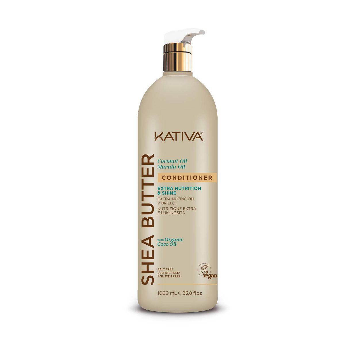 KATIVA - Acondicionador Para Cabello Seco O Dañado 1lt Kativa