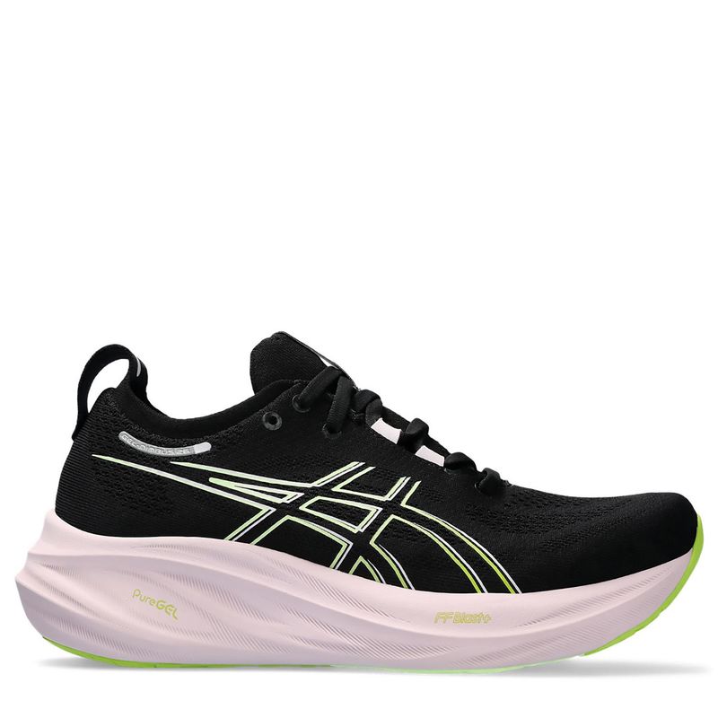 ASICS - Zapatillas Deportivas Mujer Asics Gel-nimbus 26 Black/lime Multicolor