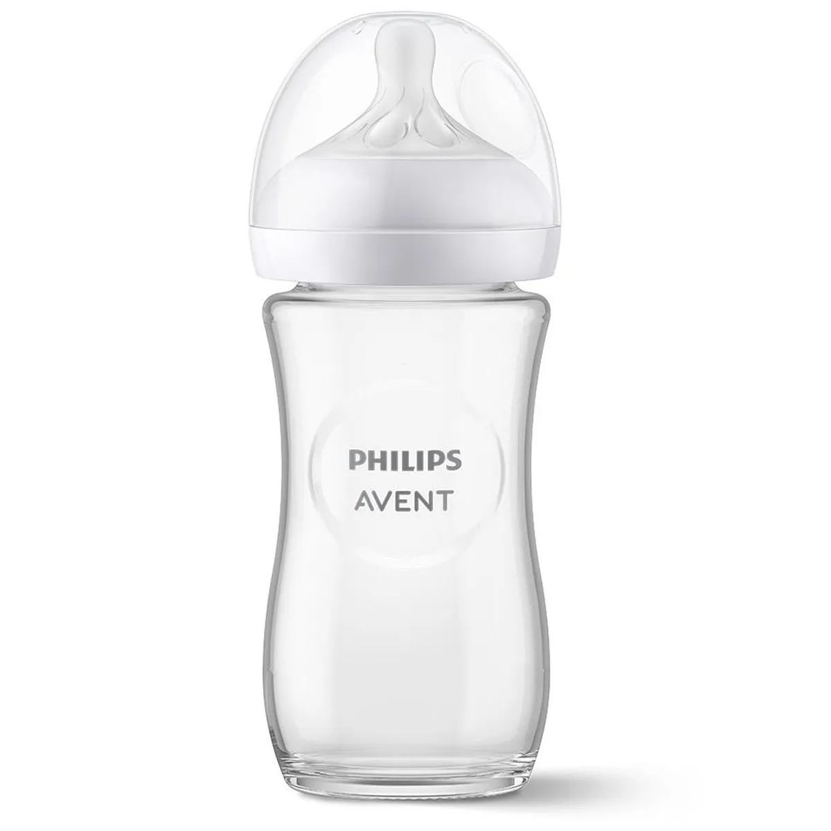 PHILIPS AVENT - Biberón Natural 3.0 Vidrio 240Ml - 9Oz Avent