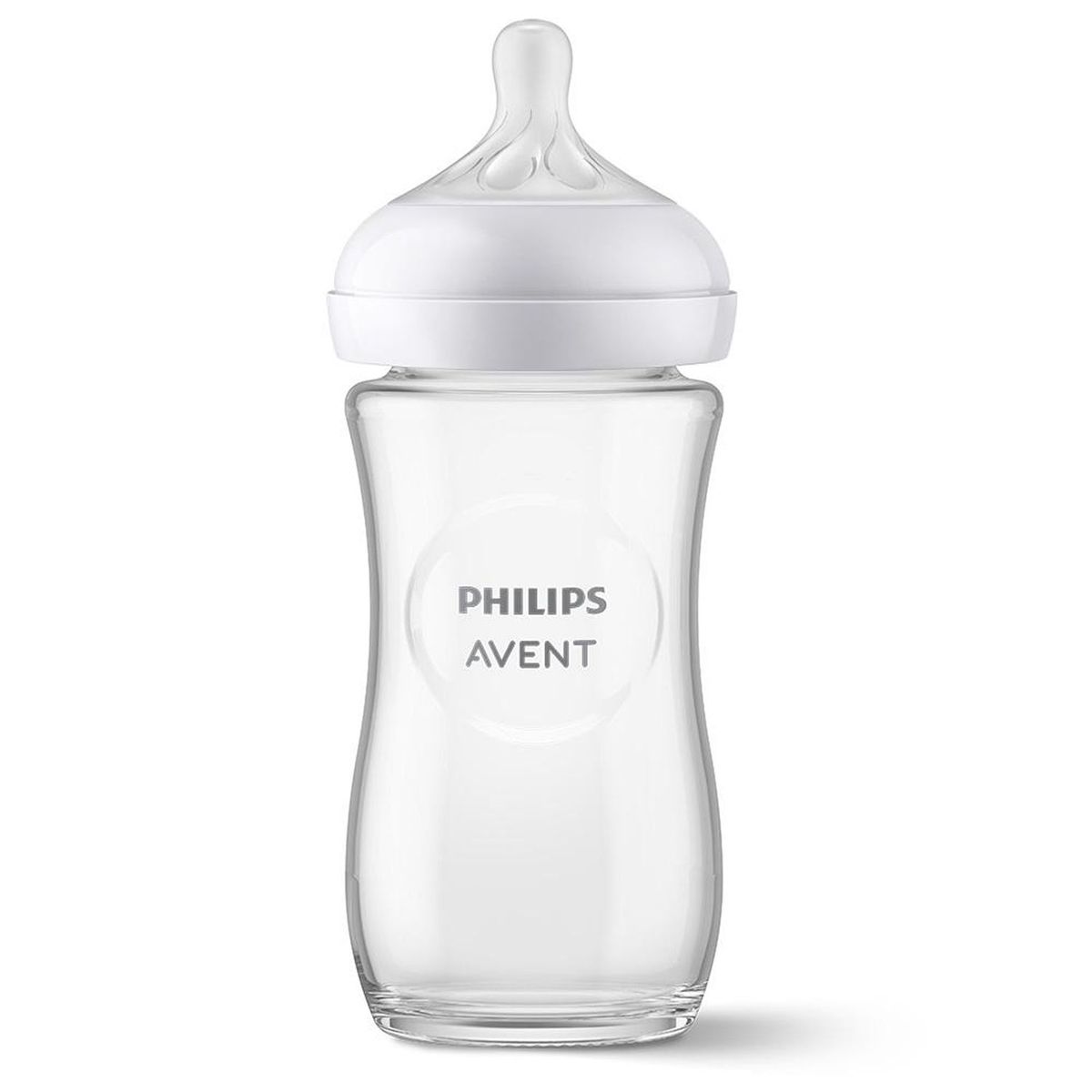 PHILIPS AVENT - Biberón Natural 3.0 Vidrio 240Ml - 9Oz Avent