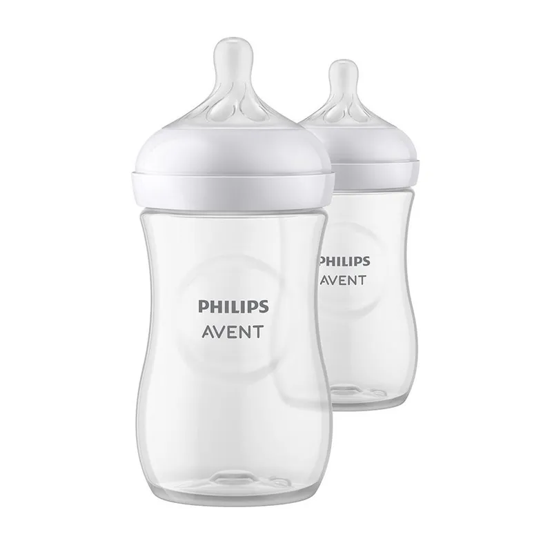 PHILIPS AVENT - Biberón Natural 3.0 Twin Pack 260 Ml - 9Oz Avent