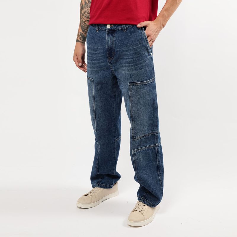 BEARCLIFF - Jean 100% Algodón Hombre Bearcliff