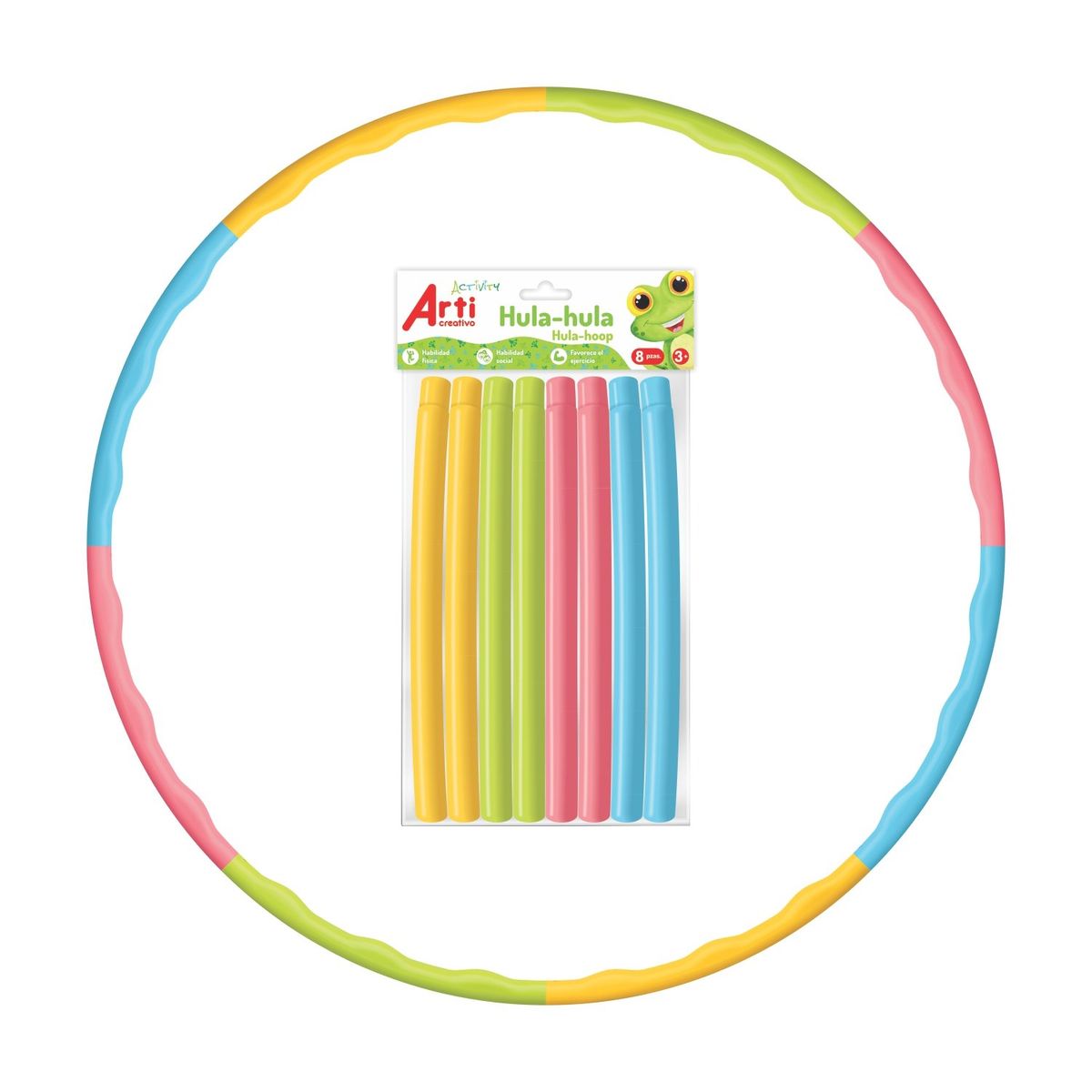 ARTI CREATIVO - Juego De Hula Hula