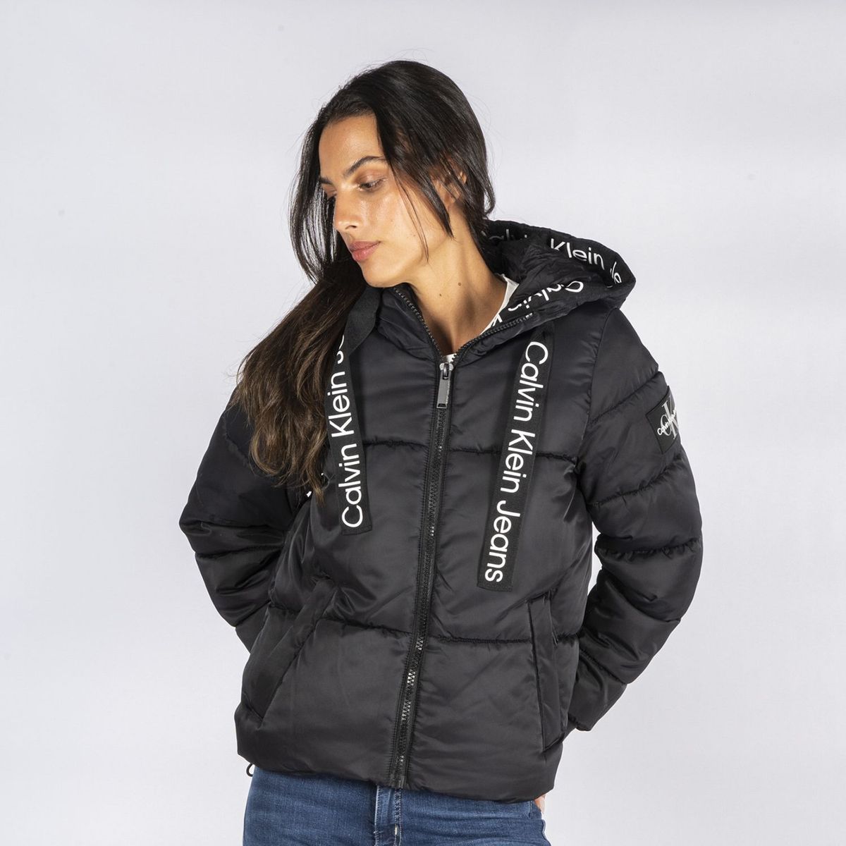 CALVIN KLEIN - Casaca Algodón Mujer Calvin Klein