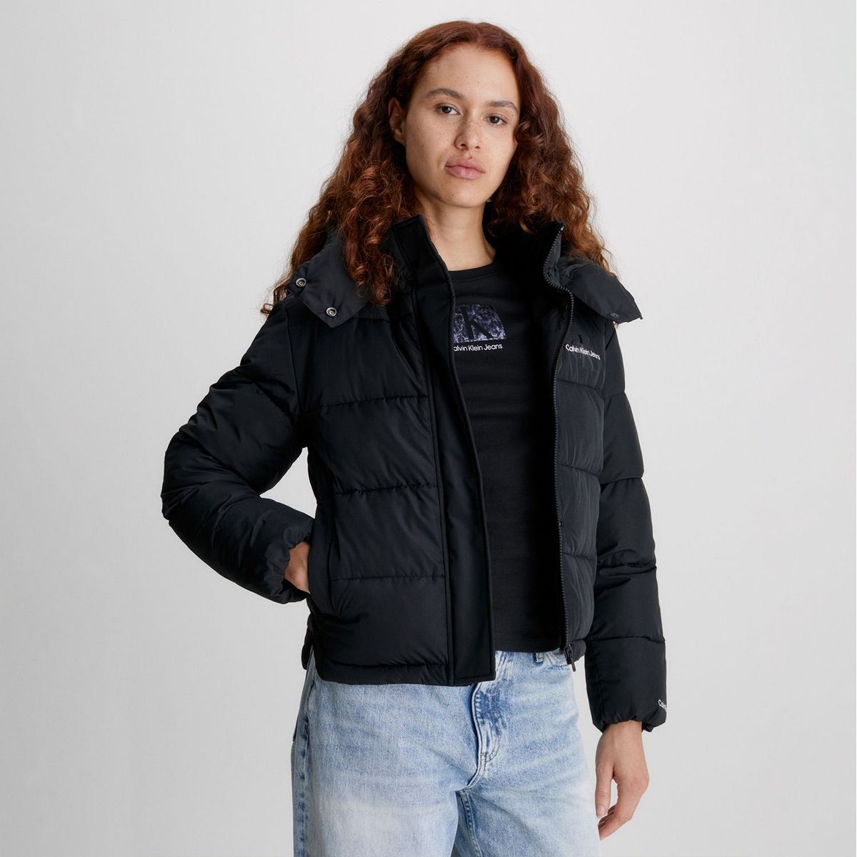 CALVIN KLEIN - Casaca Algodón Mujer Calvin Klein