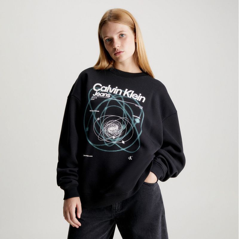 CALVIN KLEIN - Polera Algodón Mujer Calvin Klein