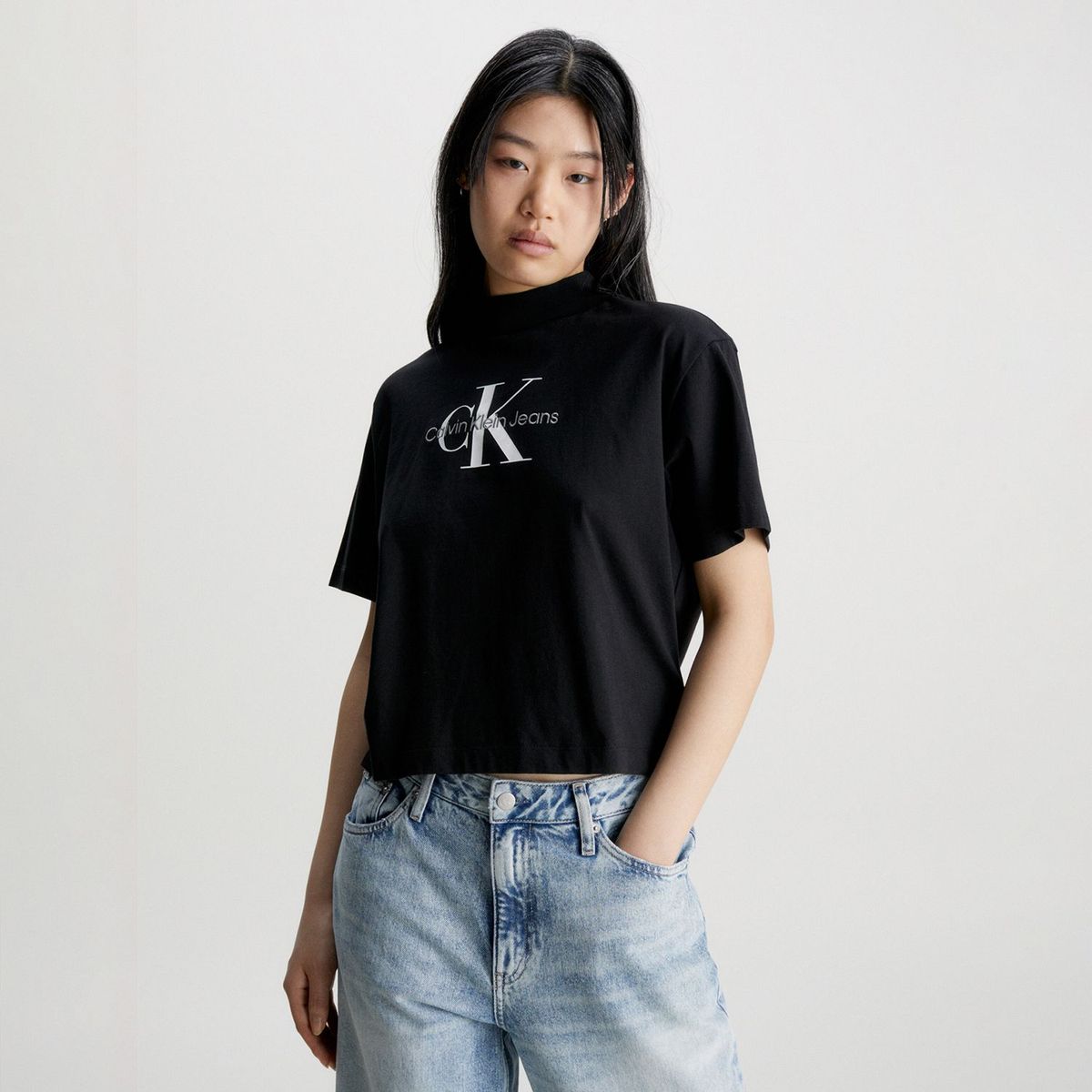 CALVIN KLEIN - Polo 100% Algodón Mujer Calvin Klein