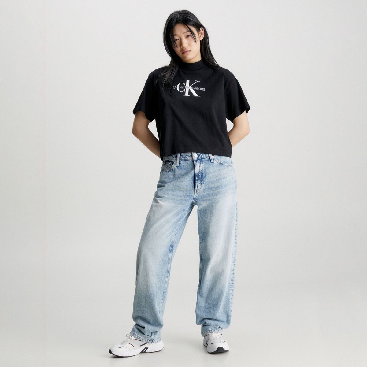 CALVIN KLEIN - Polo 100% Algodón Mujer Calvin Klein