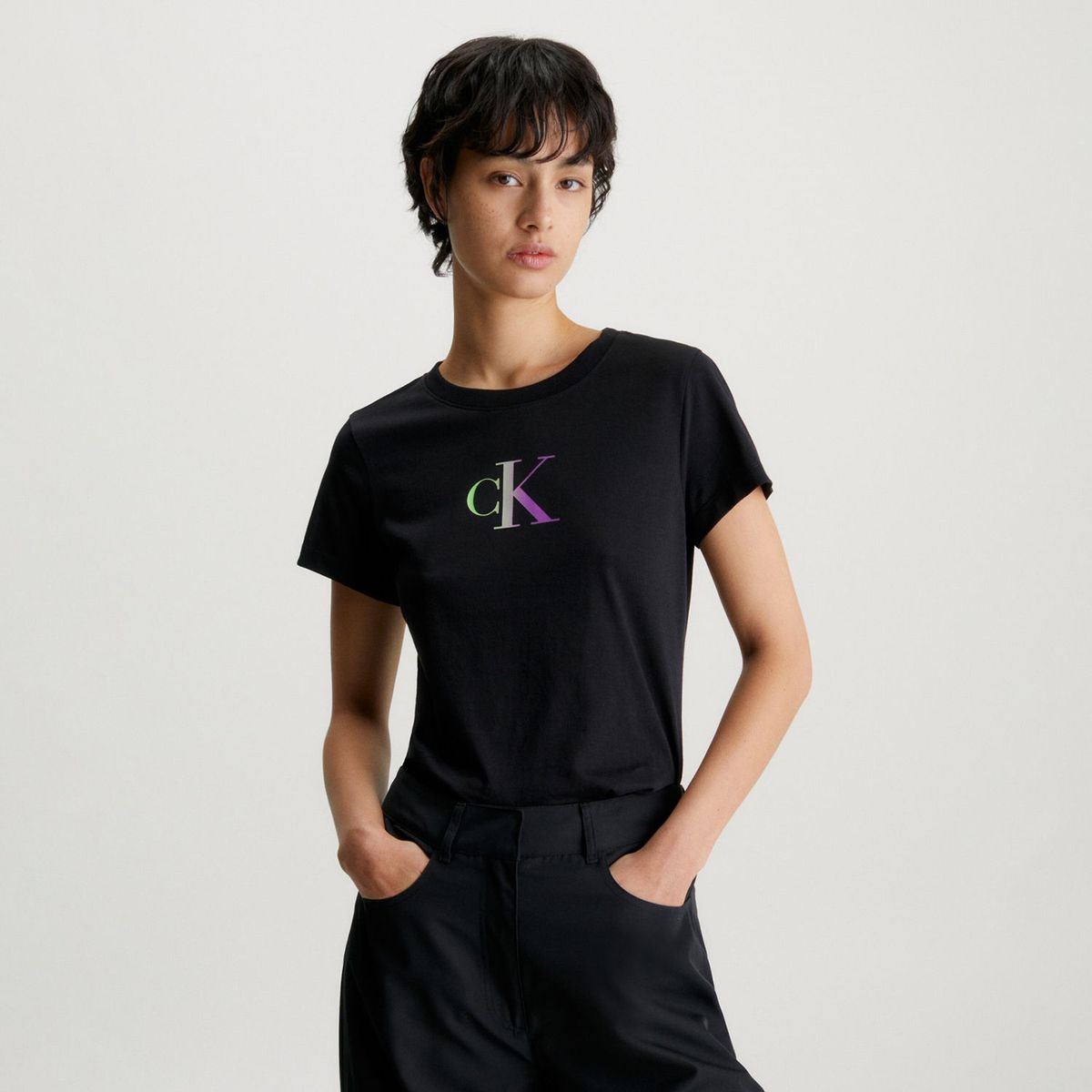 CALVIN KLEIN - Polo 100% Algodón Mujer Calvin Klein