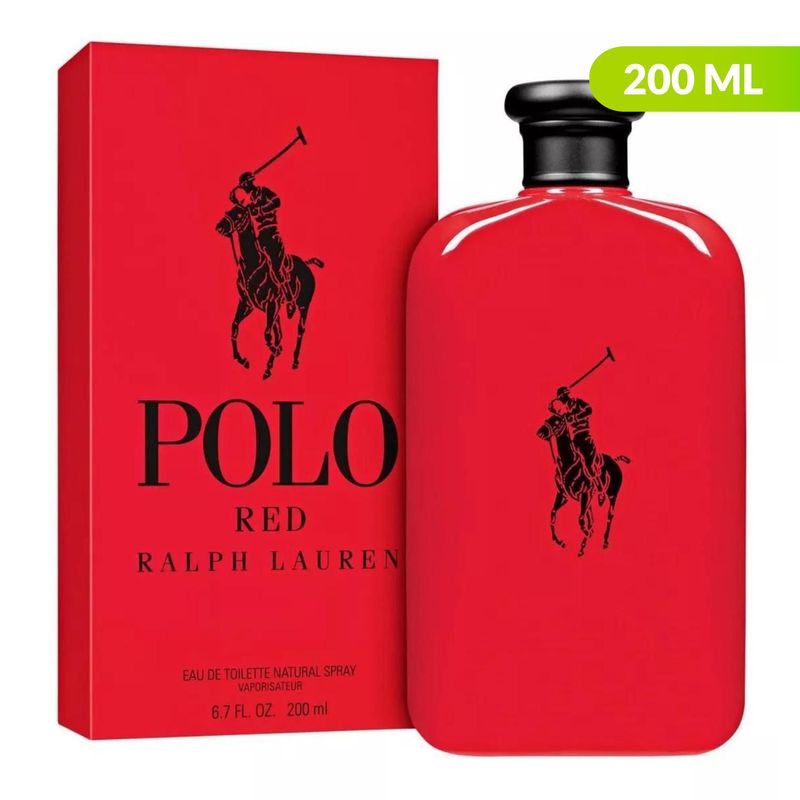 RALPH LAUREN - Polo Red Eau de Toilette 200 ml Hombre
