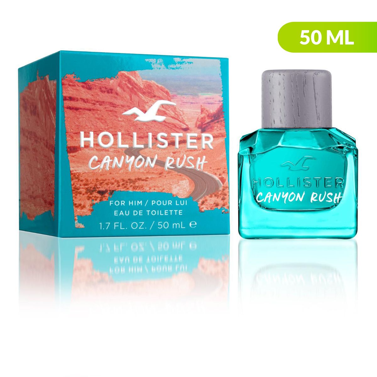 HOLLISTER - Holister Canyon Rush For Him Edt 50ml Hollister
