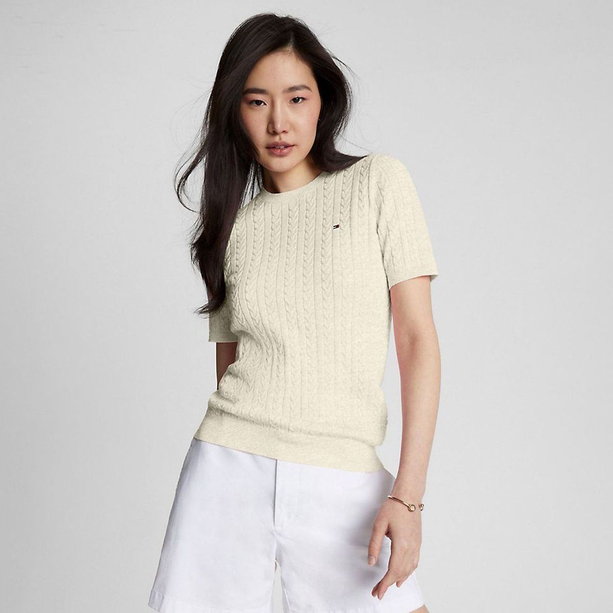 TOMMY HILFIGER - Chompa Algodón Mujer Tommy Hilfiger