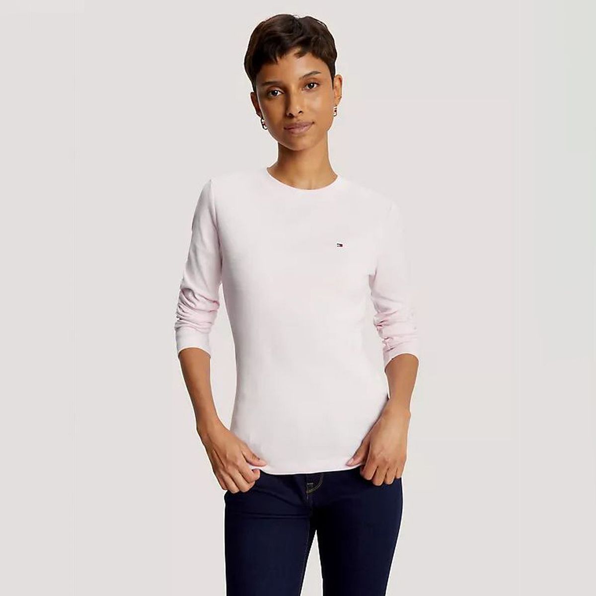 TOMMY HILFIGER - Polo 100% Algodón Mujer Tommy Hilfiger