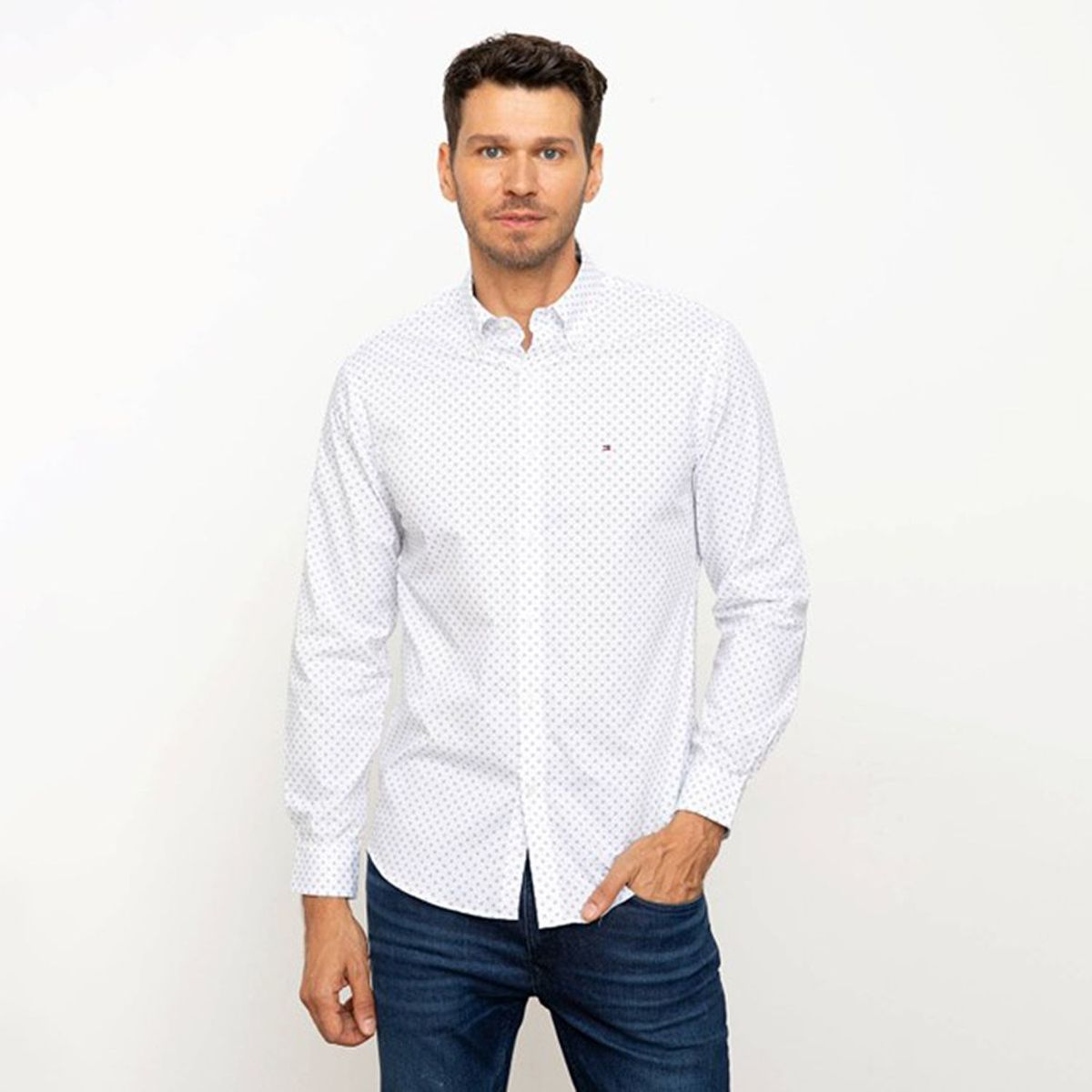 TOMMY HILFIGER - Camisa Algodón Hombre Tommy Hilfiger