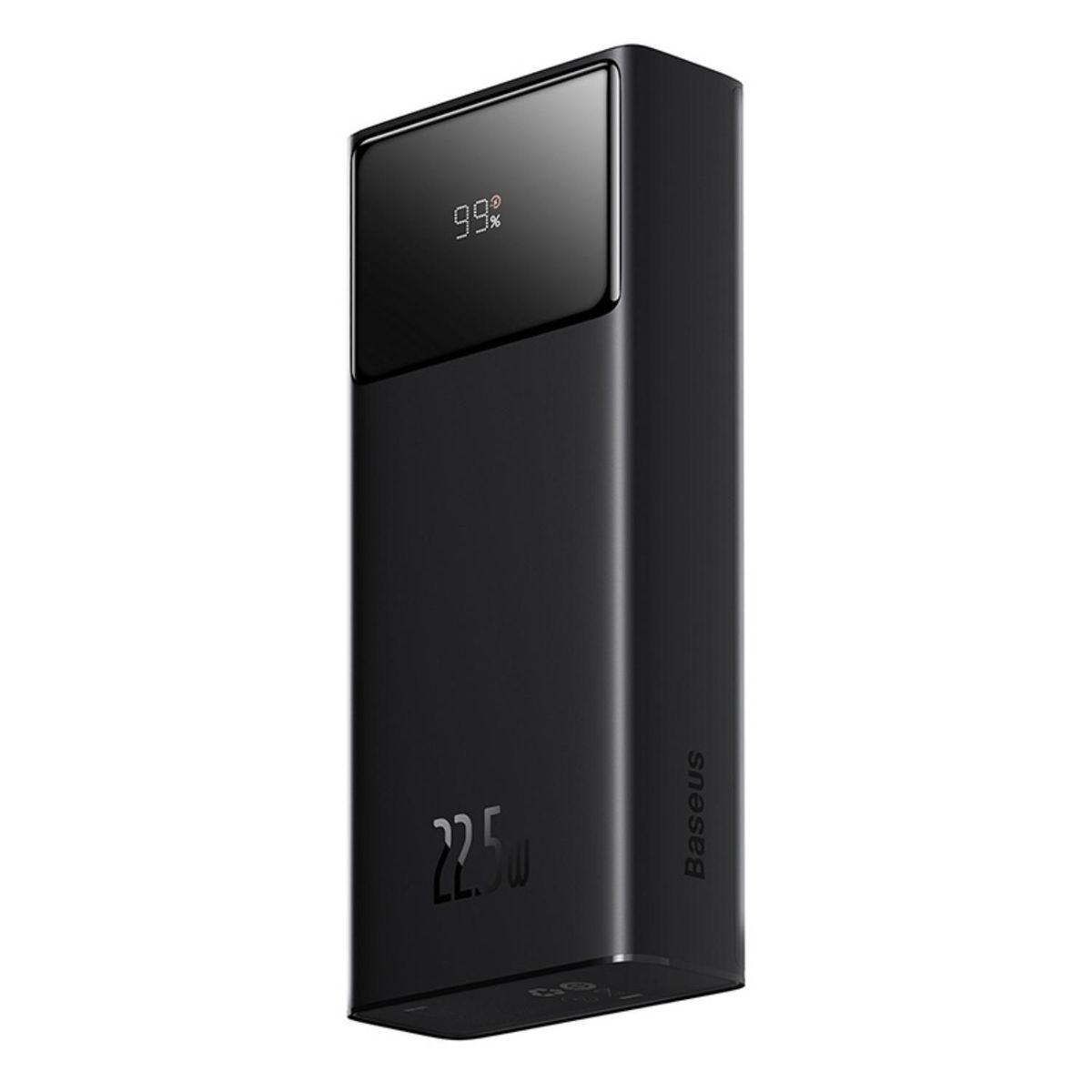 BASEUS - Batería Externa Baseus 2 Usb + 2 Tipo C 30000 Mah 22.5w Negro