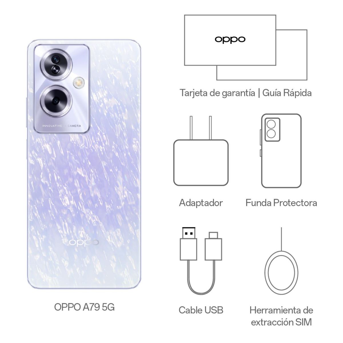 OPPO - Celular Oppo A79 8+256GB