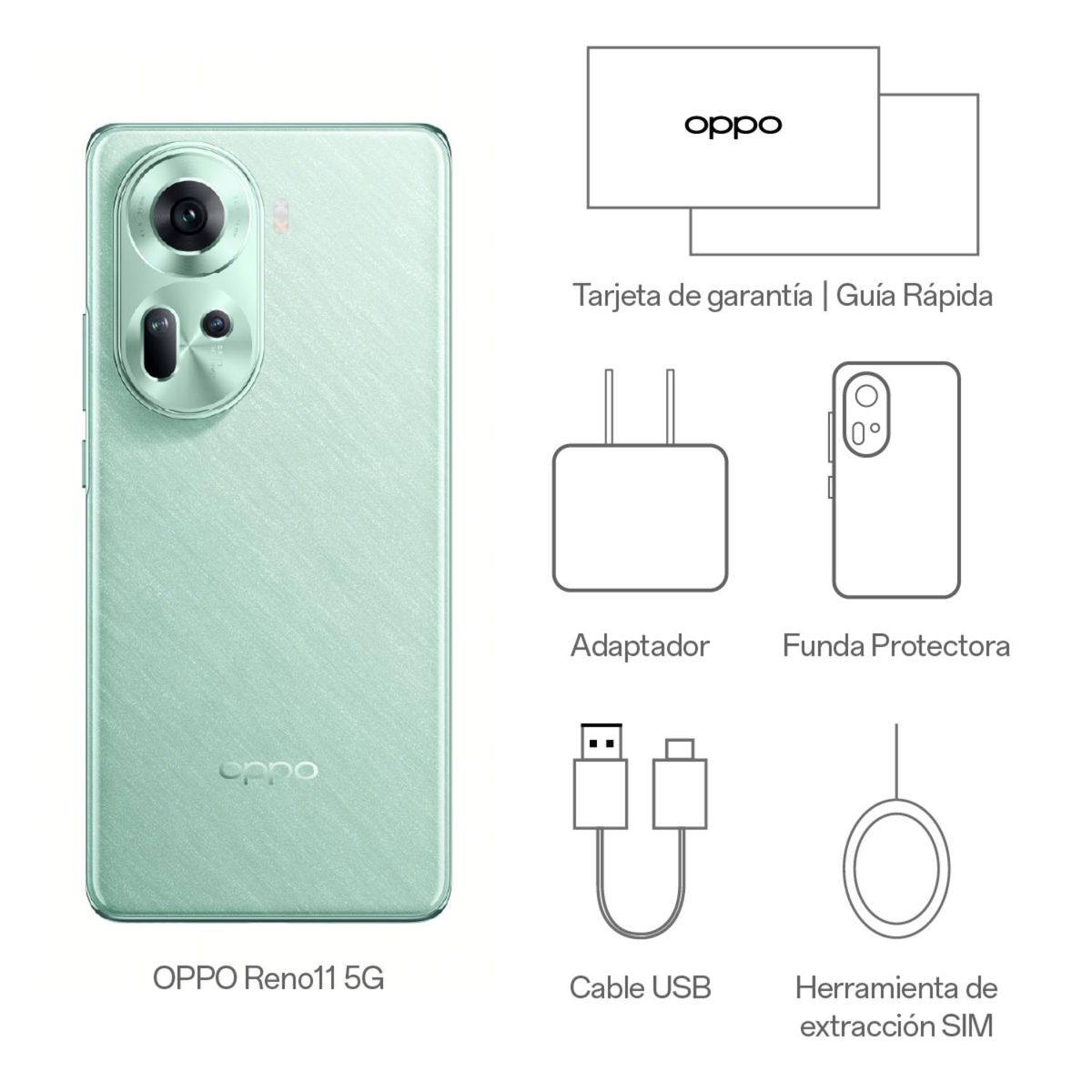 OPPO - Celular Oppo RENO 11 12+256GB