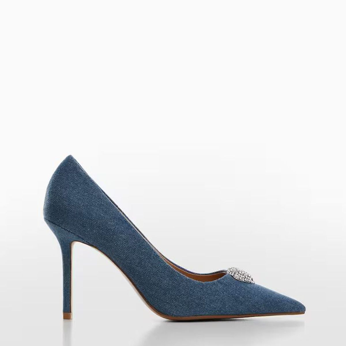 MANGO - Zapato De Vestir Mujer Mango Romos Azul