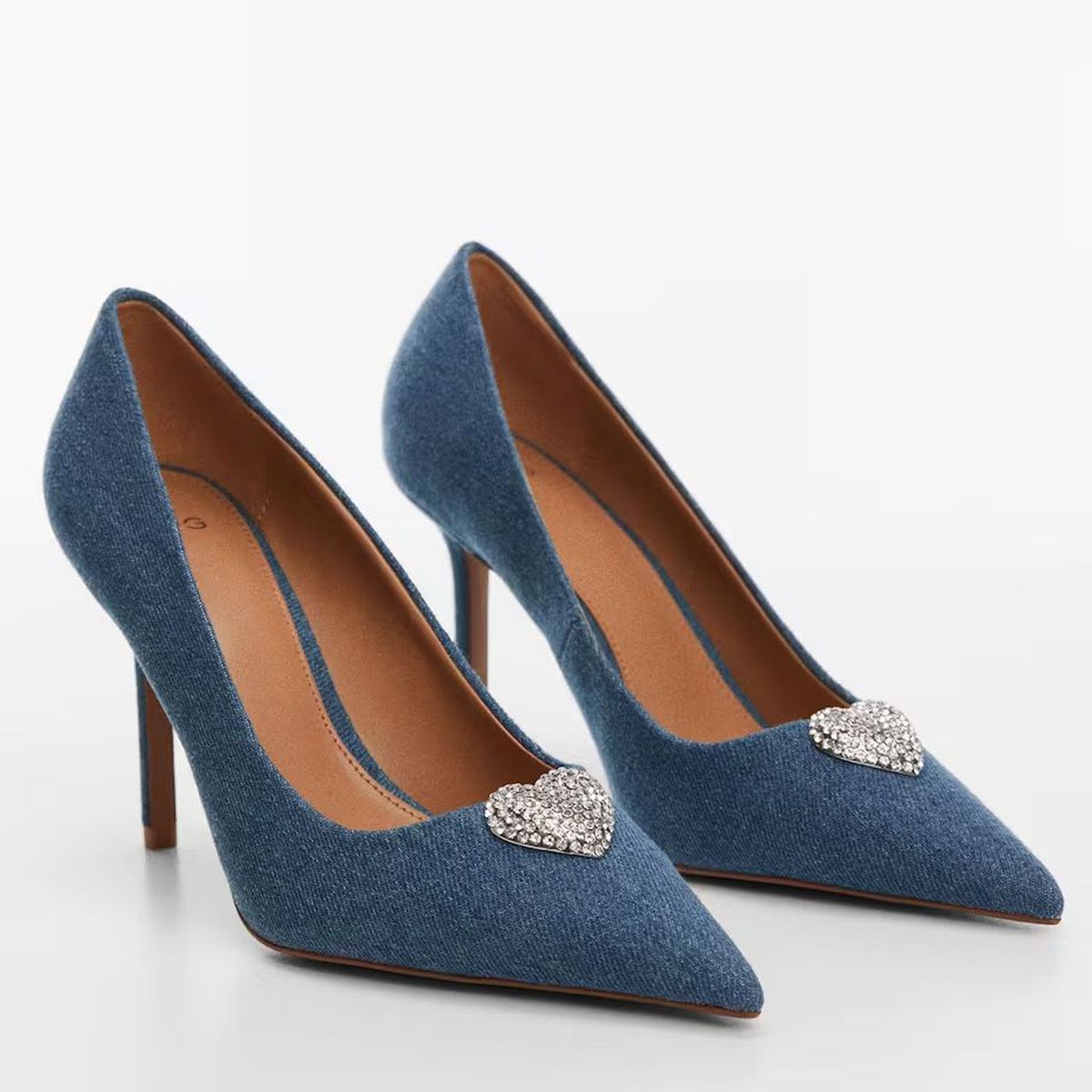 MANGO - Zapato De Vestir Mujer Mango Romos Azul