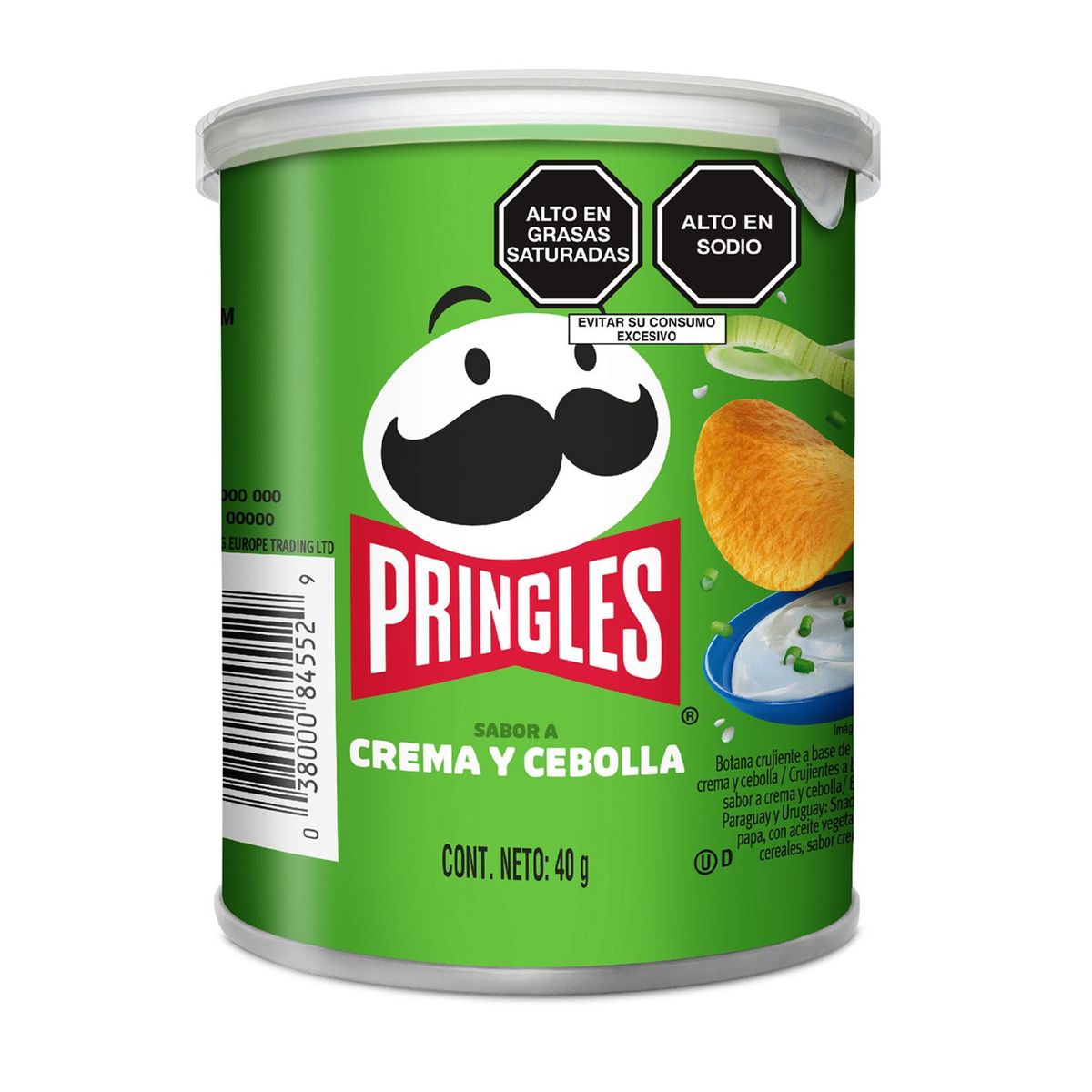 PRINGLES - Papas Pringles Cebolla 40gr