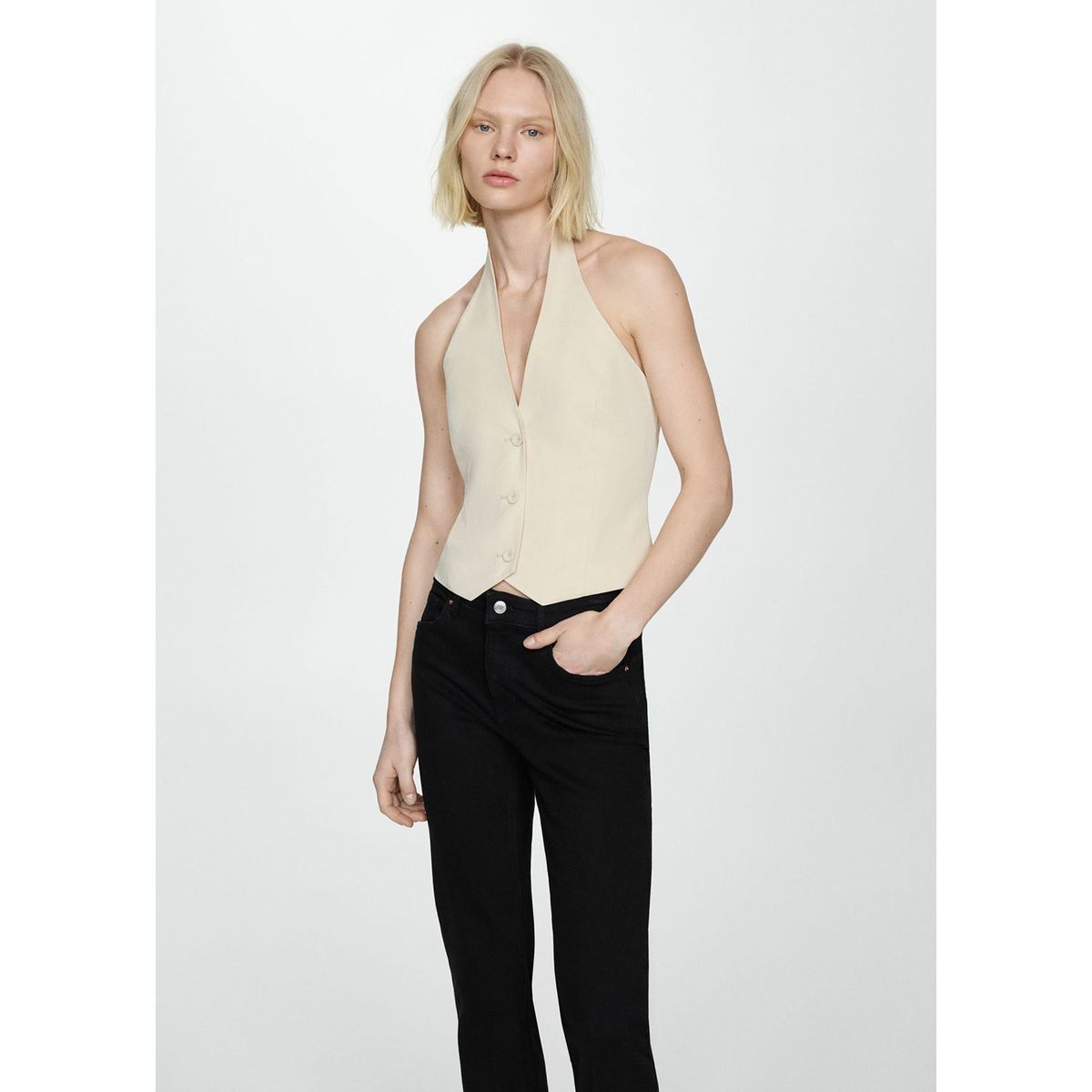 MANGO - Jean Casual Mujer Mango