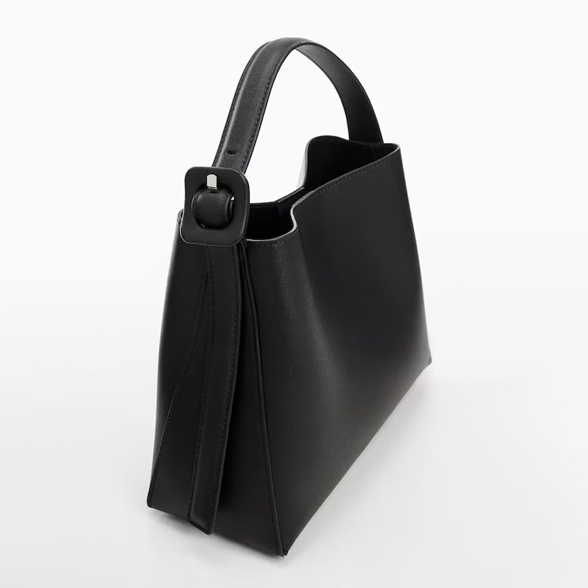 MANGO - Bolso Shopper Detalle Hebilla