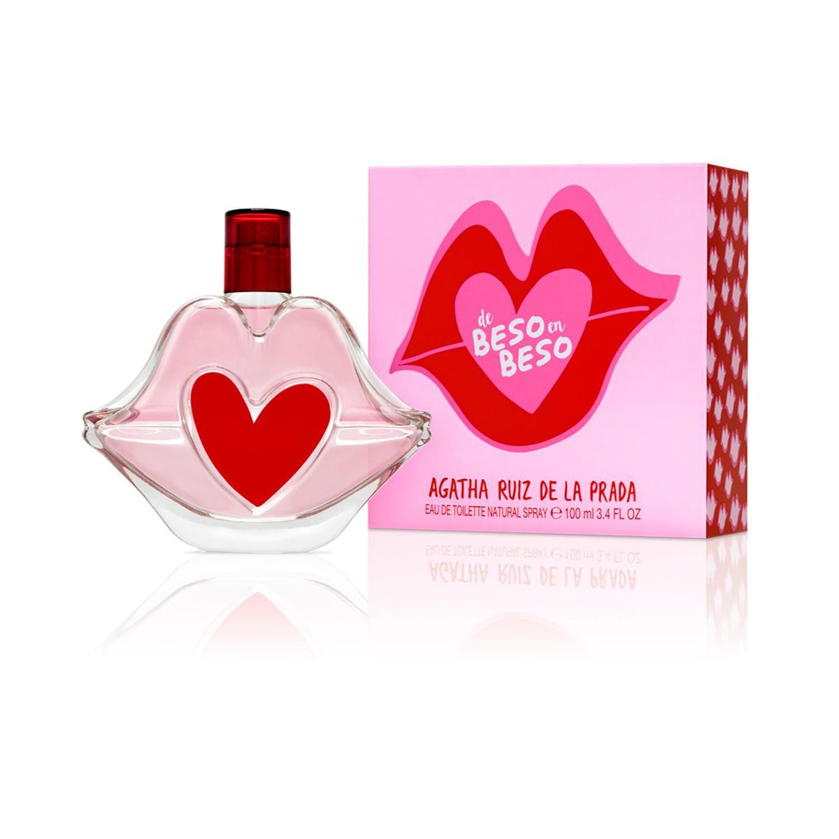 AGATHA RUIZ DE LA PRADA - De Beso En Beso Eau De Toilette100ml Agatha Ruiz De La Prada Mujer
