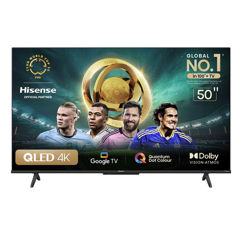 HISENSE - Televisor Hisense Qled 50 50q6n 4k Google Tv
