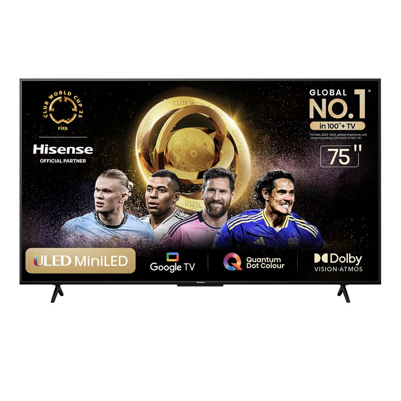 HISENSE - Televisor Hisense Uled 75 75u6n 4k Google Tv
