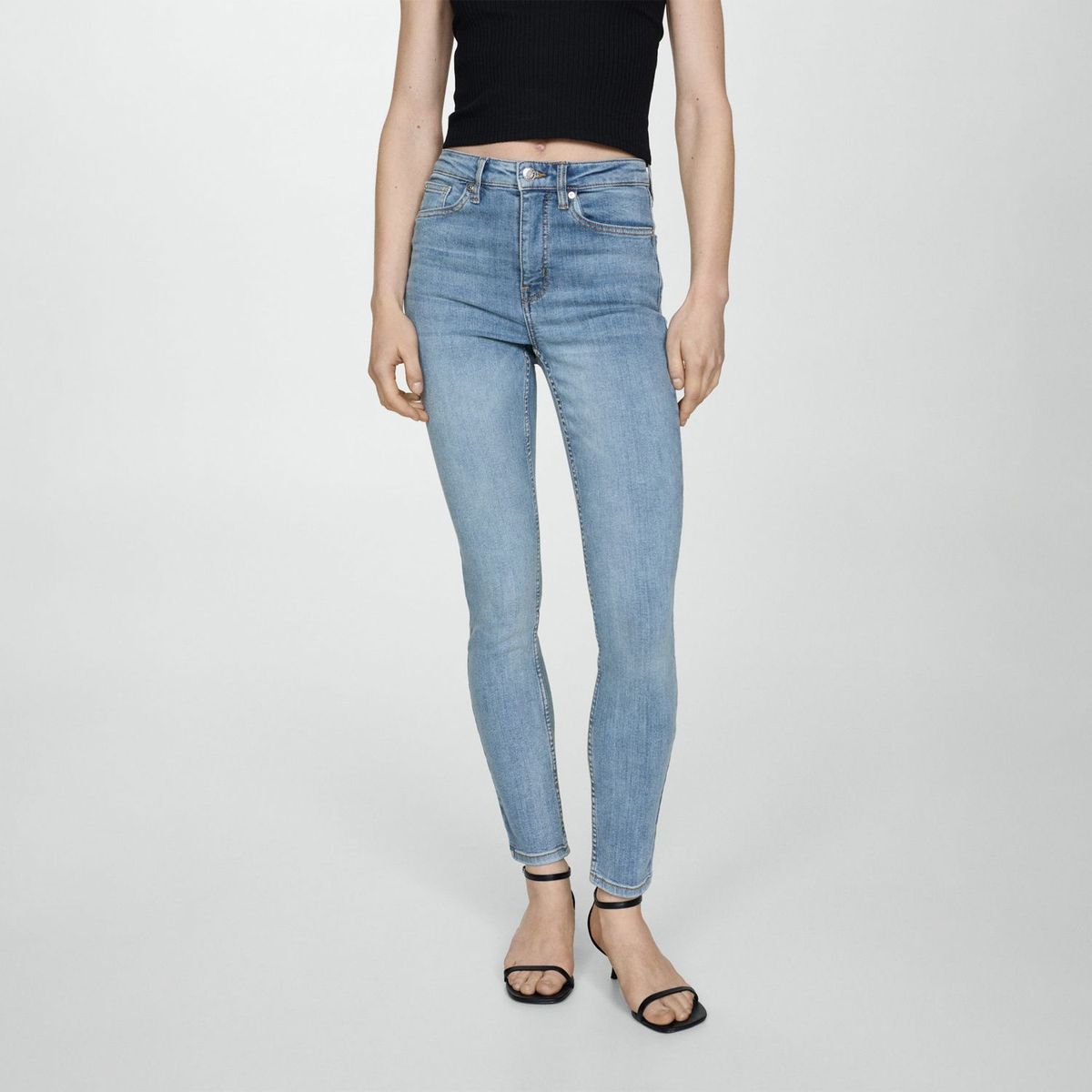 MANGO - Jean Algodón Mujer Mango