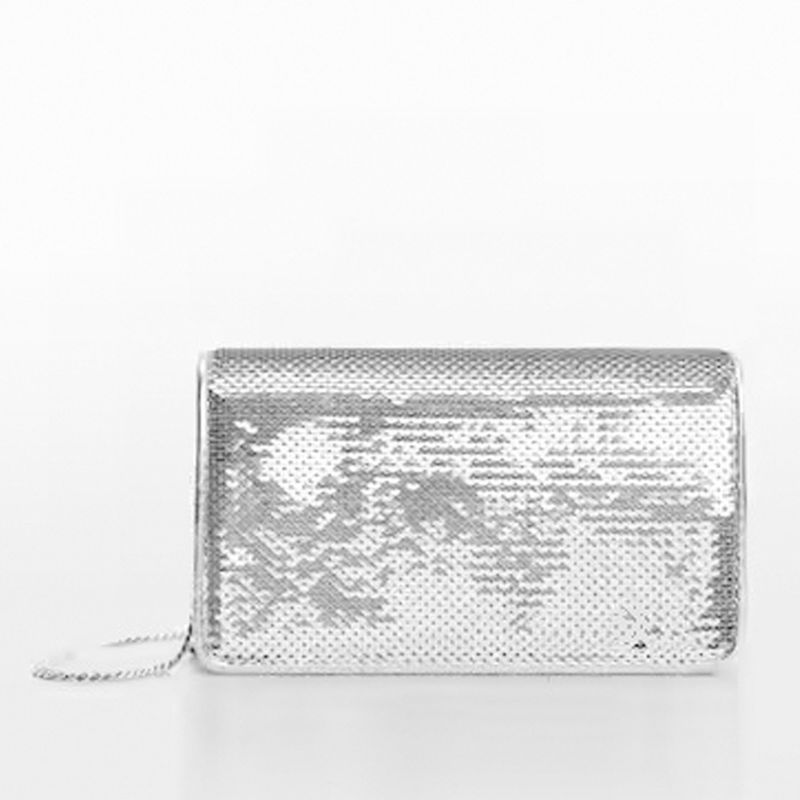 MANGO - Bolso Cruzado Lentejuelas